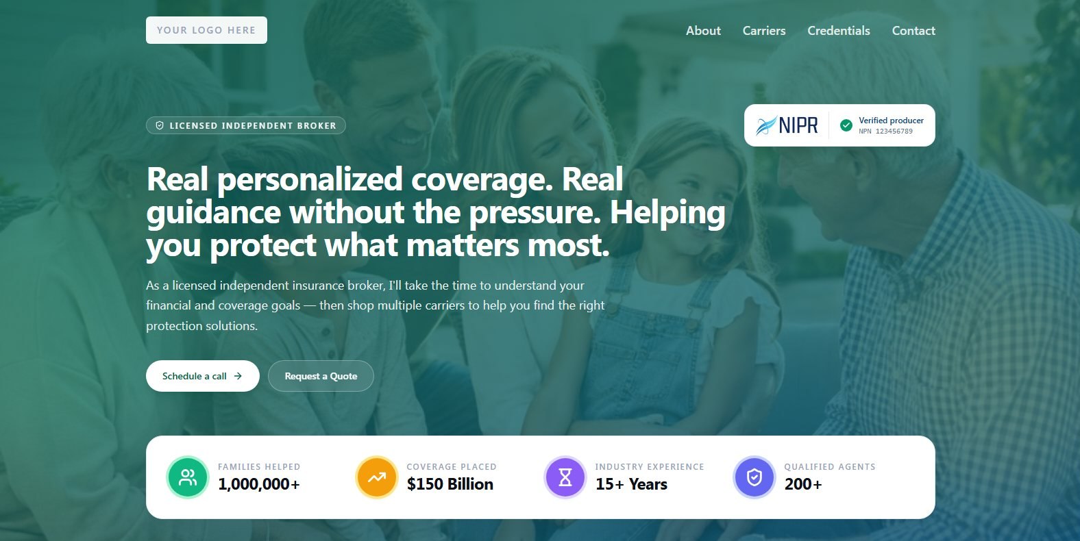 Step 9 - Personalized GoVerifyMe Agent Website